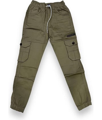 ICONIC ME Pack of 1 Boys Cotton Blend Jeans ( Gold )