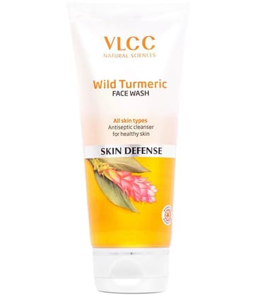 VLCC Wild Turmeric Face Wash Antiseptic Cleanser, Skin Soft & Supple 80ml