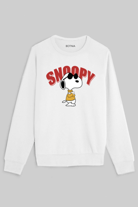 SNOOPY-Oversized Sweatshirt-XS