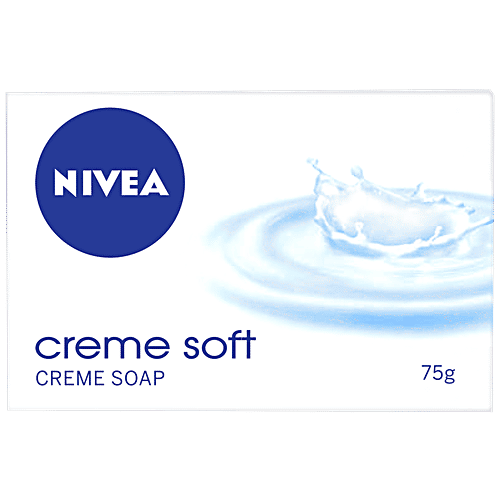 Nivea Creme Soft Soap, Enriched with Almond Oil, Ph Balanced, 75 g