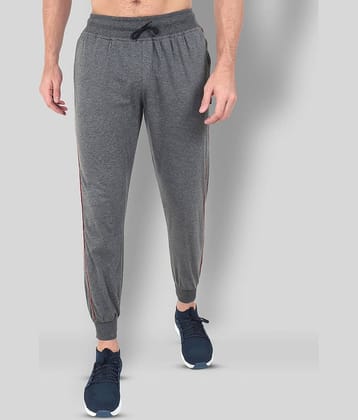 Zeffit - Grey Cotton Blend Men's Joggers ( Pack of 1 )
