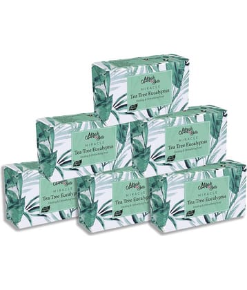 Mirah Belle Organic Tea Tree - Eucalyptus Healing Soap 125 g Pack of 6