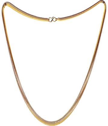 SHANKH-KRIVA Gold Plated Chain ( Set of 1 )