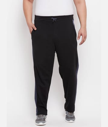 AUSTIVO - Black Cotton Blend Men's Trackpants ( Pack of 1 )
