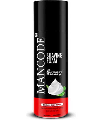 Mancode Shave Foam Aloe Vera Shaving Foam 490 g