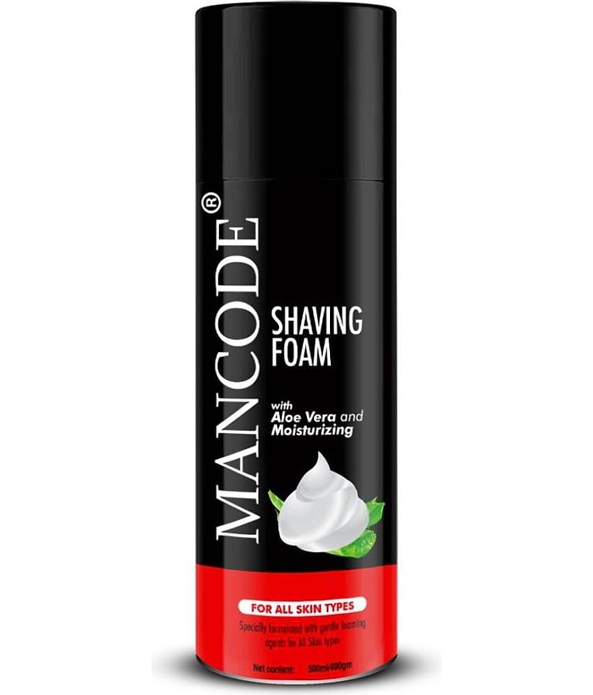 Mancode Shave Foam Aloe Vera Shaving Foam 490 g