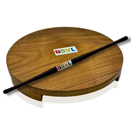 NSVL Sagwan Polpat Chakla Roti Chapati Maker 25 cm with Sheesham Roti Belan Rolling Pin 42 cm (Sagwan Polpat with Sheesham Gujrati Belan)