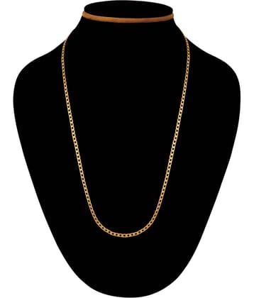 FASHION FRILL - Gold Plated Chain ( Pack of 1 )