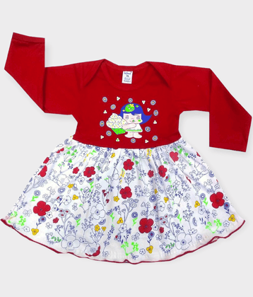 INFANT Pack of 1 Baby Boy 100% Cotton Frock ( Navy )
