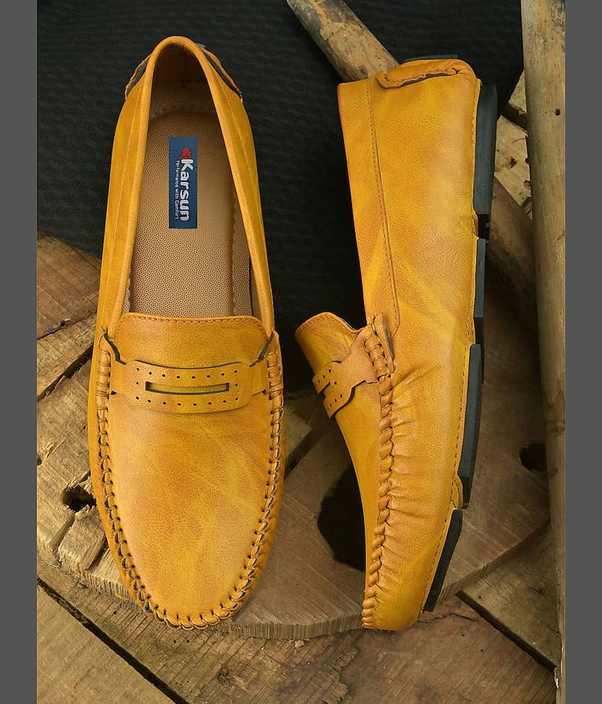 Karsun Tan Men's Slip on