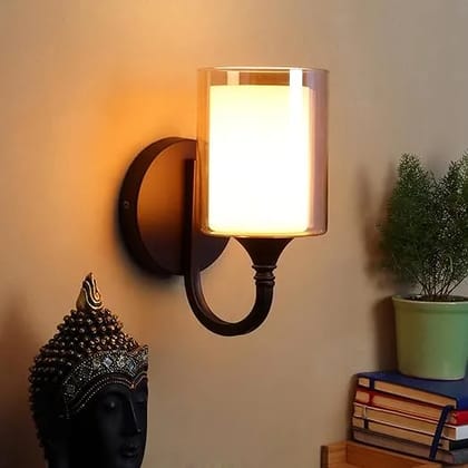 ELIANTE - Black Metal Wall Light - S-251-1W | 3 Years Warranty | Free - LED LAMP