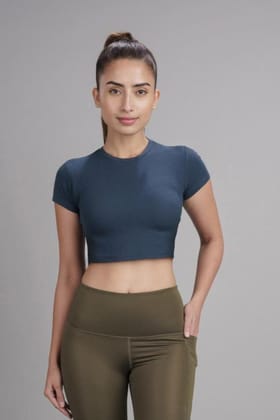 Bamboo Crop Top-XS