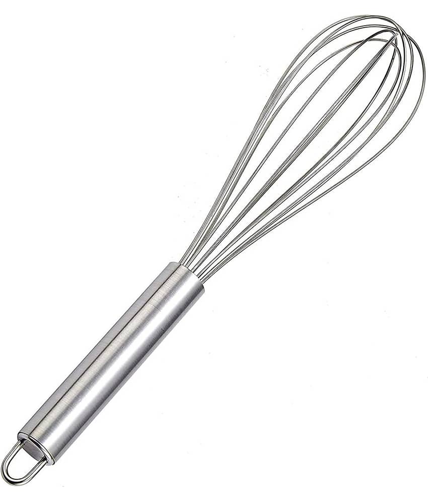 Analog kitchenware Steel Silver French Whisk 15