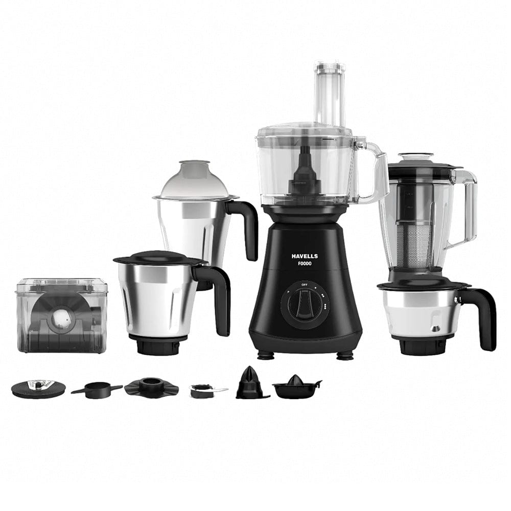 Havells Foodo 750W 5 Jar Food Processor Black