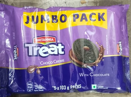 Britannia treat choco creame 515 g