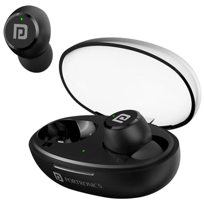 Portronics Harmonics Twins S13 in Ear True Wireless Earbuds with Mic (Blue)