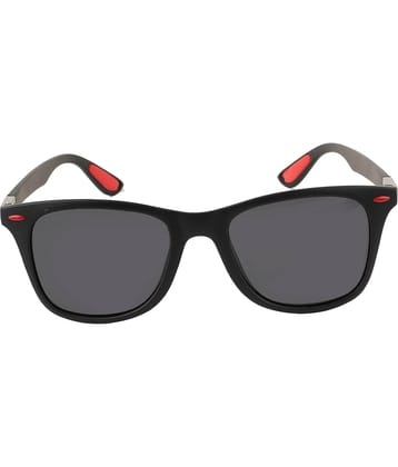 Bayberry Black Square Sunglasses ( Pack of 1 )
