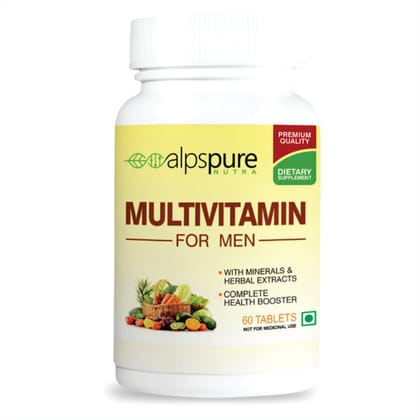 Men Daily Life Herbal Multivitamin-Veg-60 Tablets