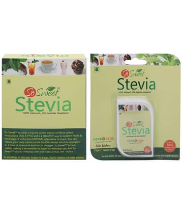So Sweet Natural sweetener Sugar Substitute Tablets 75 g Pack of 2