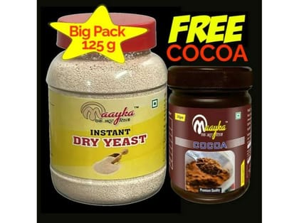 Maayka Yeast & Cocoa Powder | Pack Of 2
