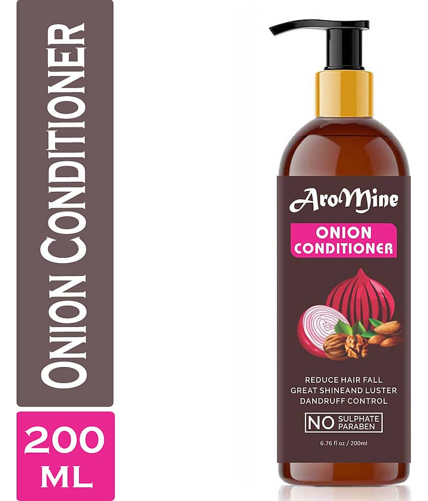 Aromine Red Onion Conditioner For Healthy & Shiny Hair Instant Conditioners 200 mL