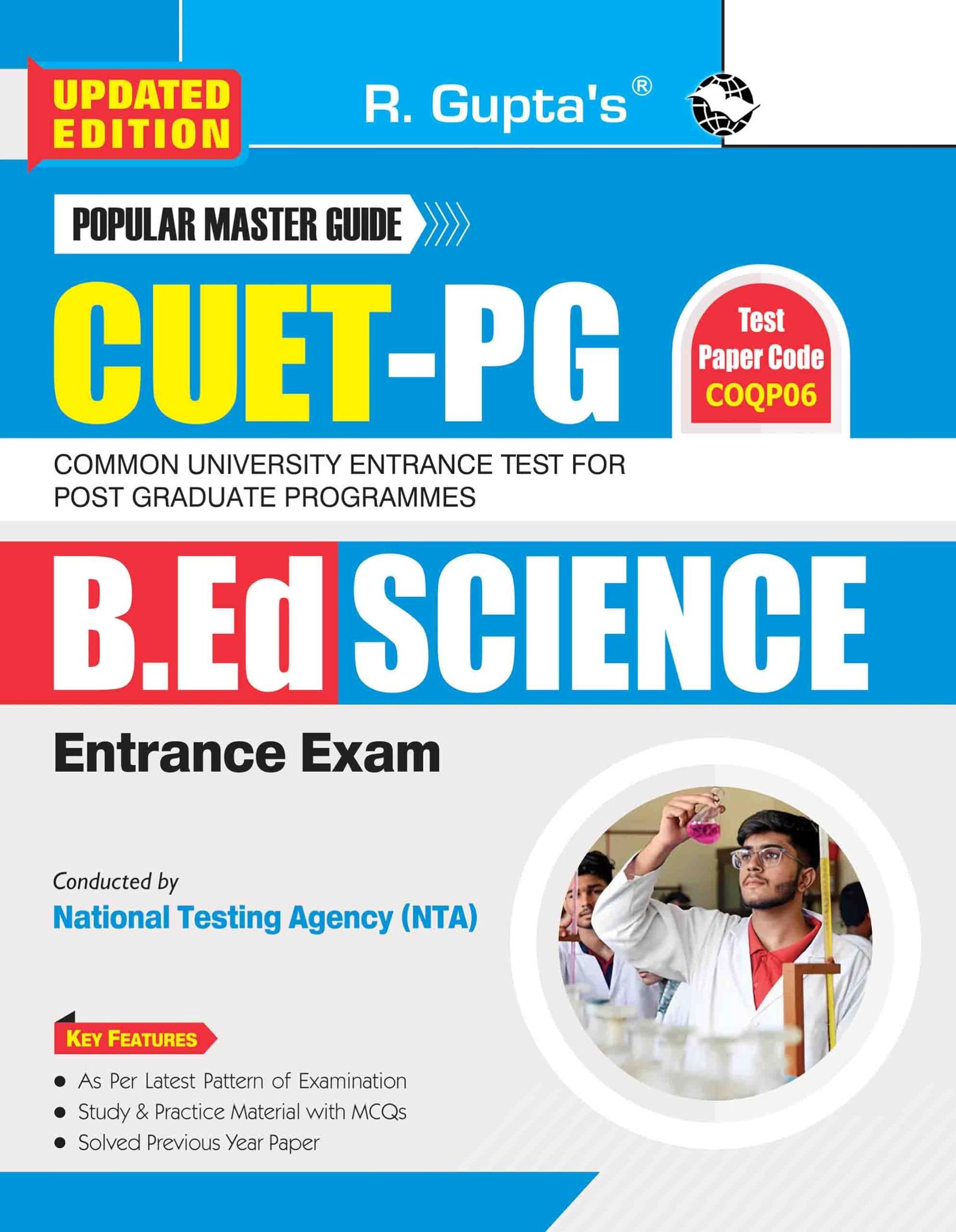 CUET-PG: B.Ed (SCIENCE) Entrance Exam Guide [Paperback] [Dec 19, 2025] RPH Editorial Board