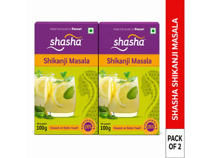 Shasha Shikanji Masala - 100gm ( Pack of 2 )