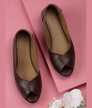 Sneakersvilla Tan Women's Casual Ballerinas
