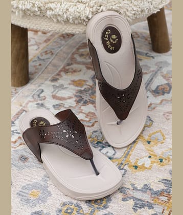 Cozy Wear Brown Women's Slipper
