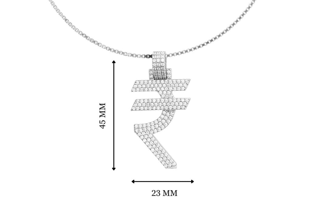 Rupee Bling Pendant | MC Stan Rupees Chain