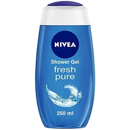 Nivea Shower Gel Fresh Pure Body Wash, 250 ml