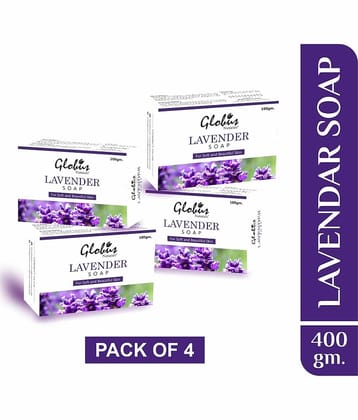 Globus Naturals - Beauty Bathing Bar for Combination Skin (Pack of 4)