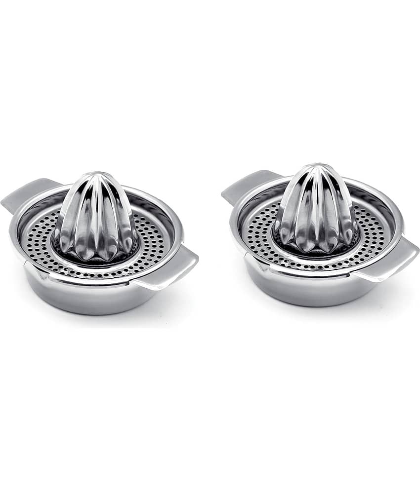 Dynore - Stainless Steel Silver Squeezer ( Pack of 2 )