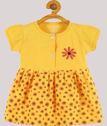 Babeezworld Pack of 1 Baby Girls Cotton Dress ( Pink )