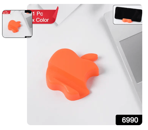 Apple-Shaped Plastic Mobile Phone Holder (1 pc & mix color)