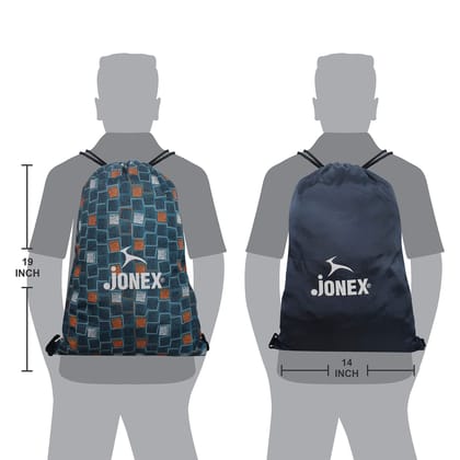 JJ Jonex Polyester Reversible String Gym Bagpack (Multicolour)