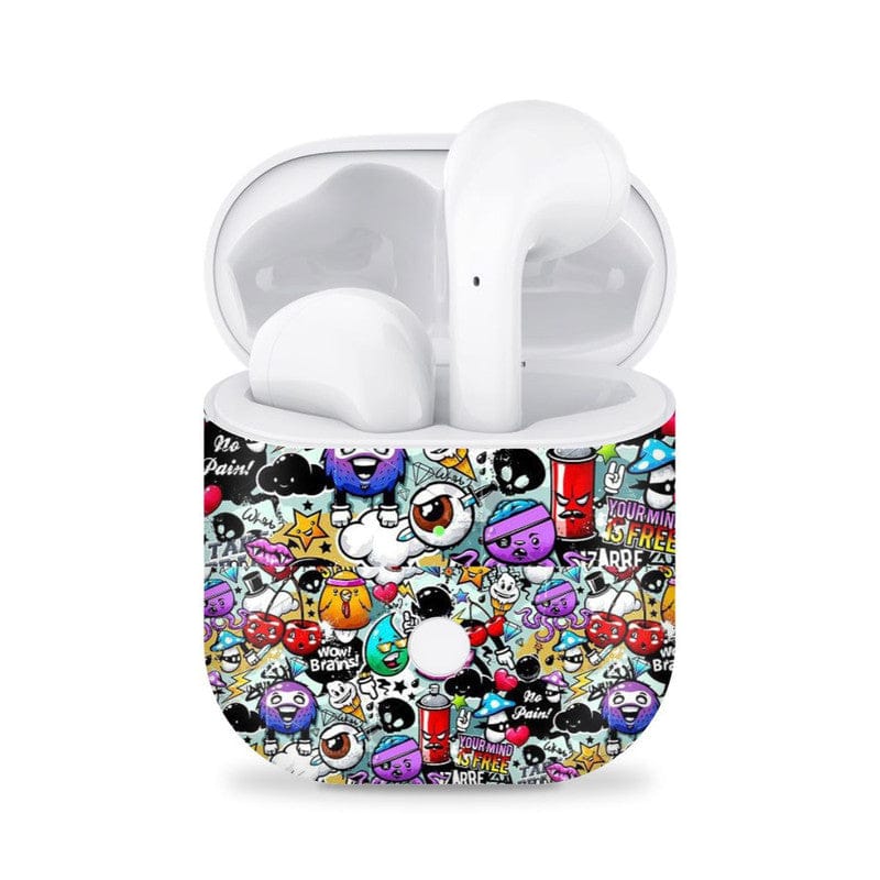 Fun Abstract Skin for Realme Buds TWS