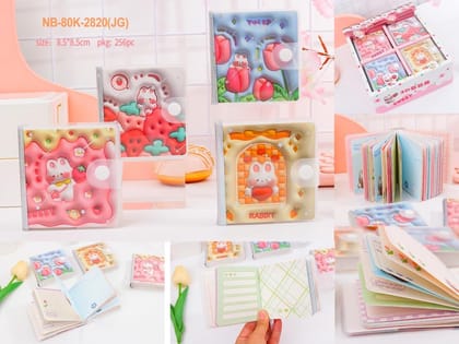 Mini 3D Diary | Cute Mini Diary-Yellow