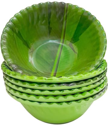 Laserbot Melamine Bowls, 5-Inch Melamine Snacks Bowl 140 mL ( Set of 6 )