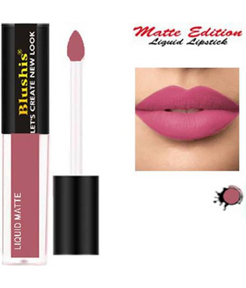 BLUSHIS Peach Matte Lipstick 0.12