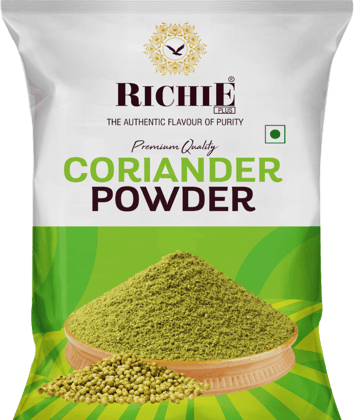 Richie Spices Coriander Powder / Dhania Powder, 1 Kg Each - Pack of 2