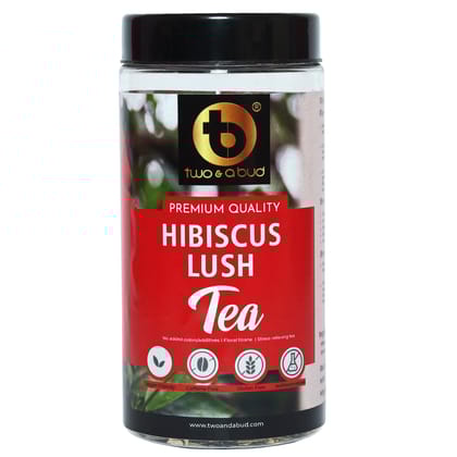 Hibiscus lush Black Tea ( 100g )-PACK OF 1
