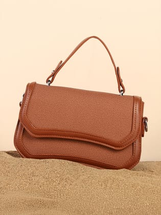 The Avenue Hand Bag - Terracotta Brown-Hand Bag