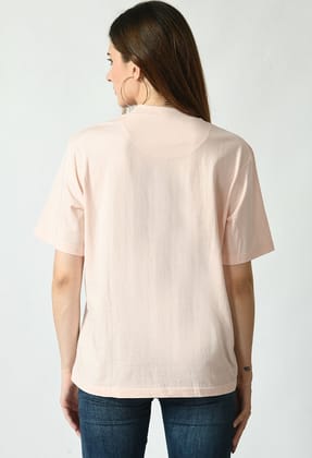 Drop Shoulder Crew Neck Tee High Rib Collar - Made in BCI Cotton Large / Aqua Blue