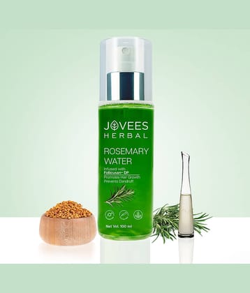 Jovees Herbal Rosemary Water Hair Spray with Follicusan DP For Hair Growth, 100ml (Pack of 1)
