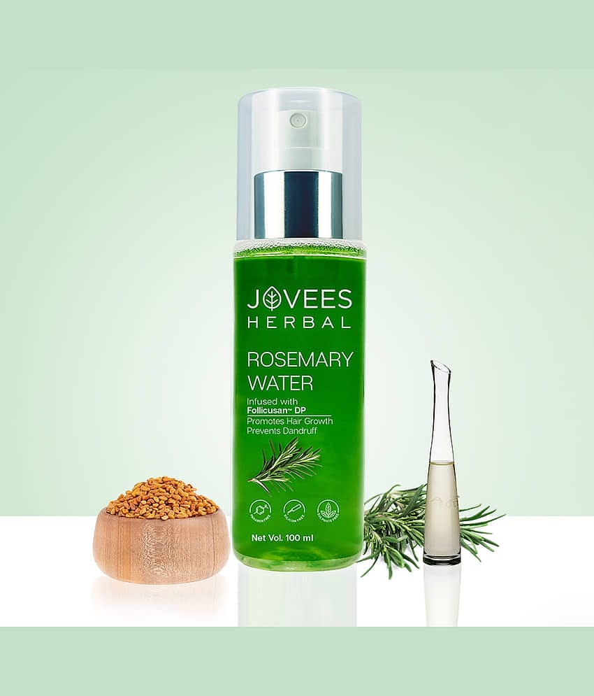 Jovees Herbal Rosemary Water Hair Spray with Follicusan DP For Hair Growth, 100ml (Pack of 1)