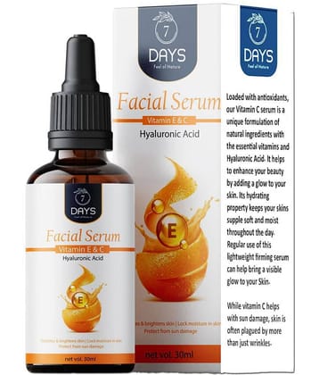 7 days - Anti-Wrinkle Face Serum For All Skin Type ( Pack of 1 )