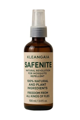 Kleangaia Safe Nite : Herbal Mosquito& Flies Repellent  ( 100ml)
