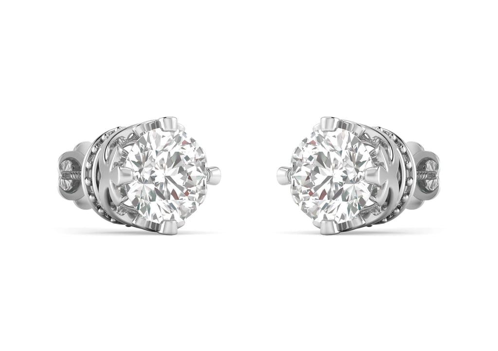 Coronet Solitaire Studs