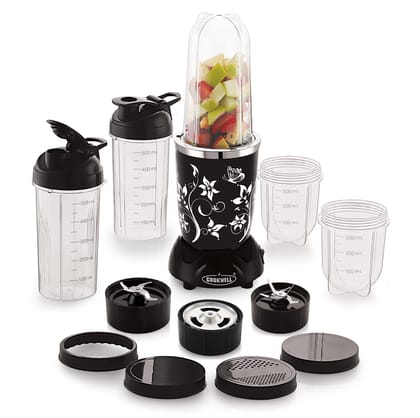 Cookwell Nutri Blender (5 Jar 3 Blade, Black) Cookwell Nutri Blender (5 Jar 3 Blade, Black) - Black / 5 Jar 2 Blade